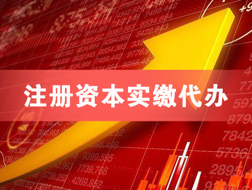 瑞安注册资本实缴代办